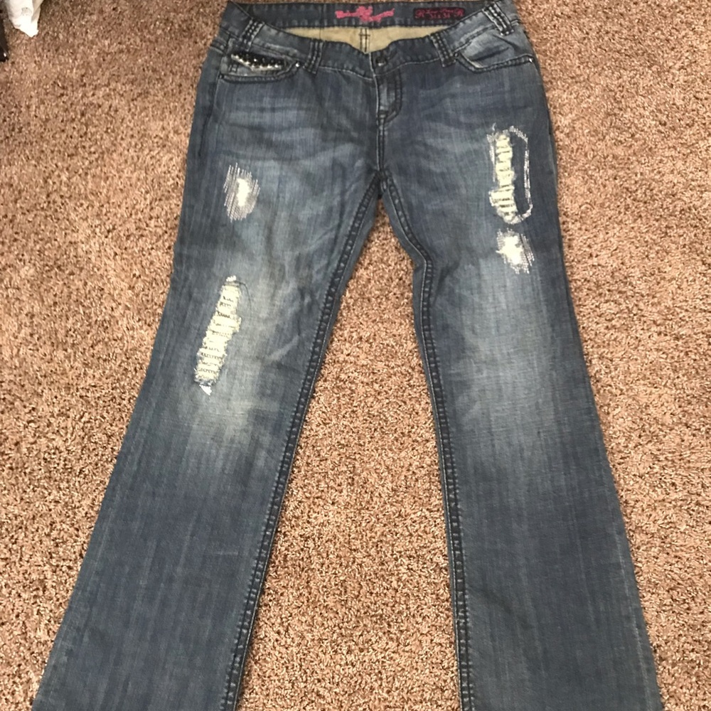 Rock and roll cowgirl jeans